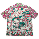 "BIRDS" Series Hand Painted Short Sleeved Shirt