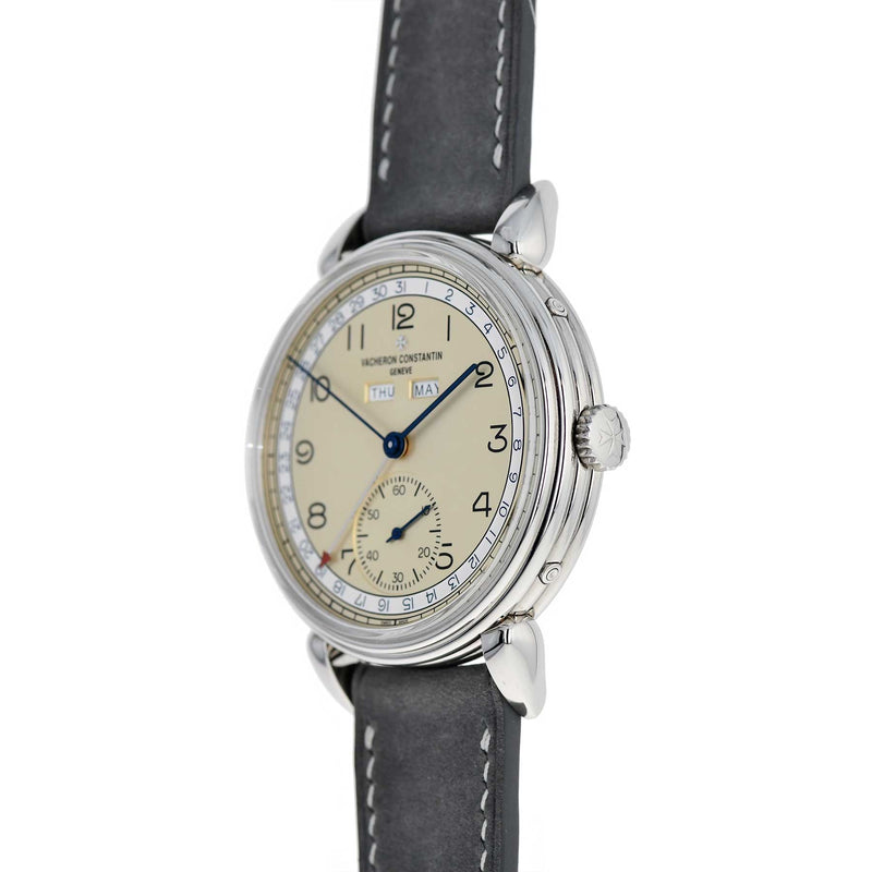Vacheron Constantin Historiques 1942 Triple Calendar Steel Dress Watch