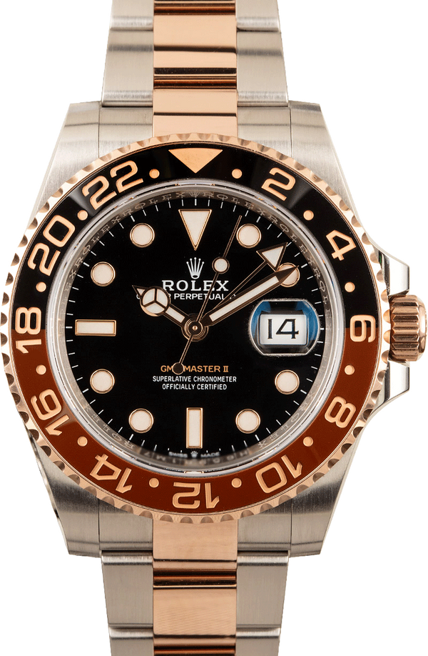 ROLEX GMT-MASTER II REF 126711 TWO TONE EVEROSE (PRE-OWNED)