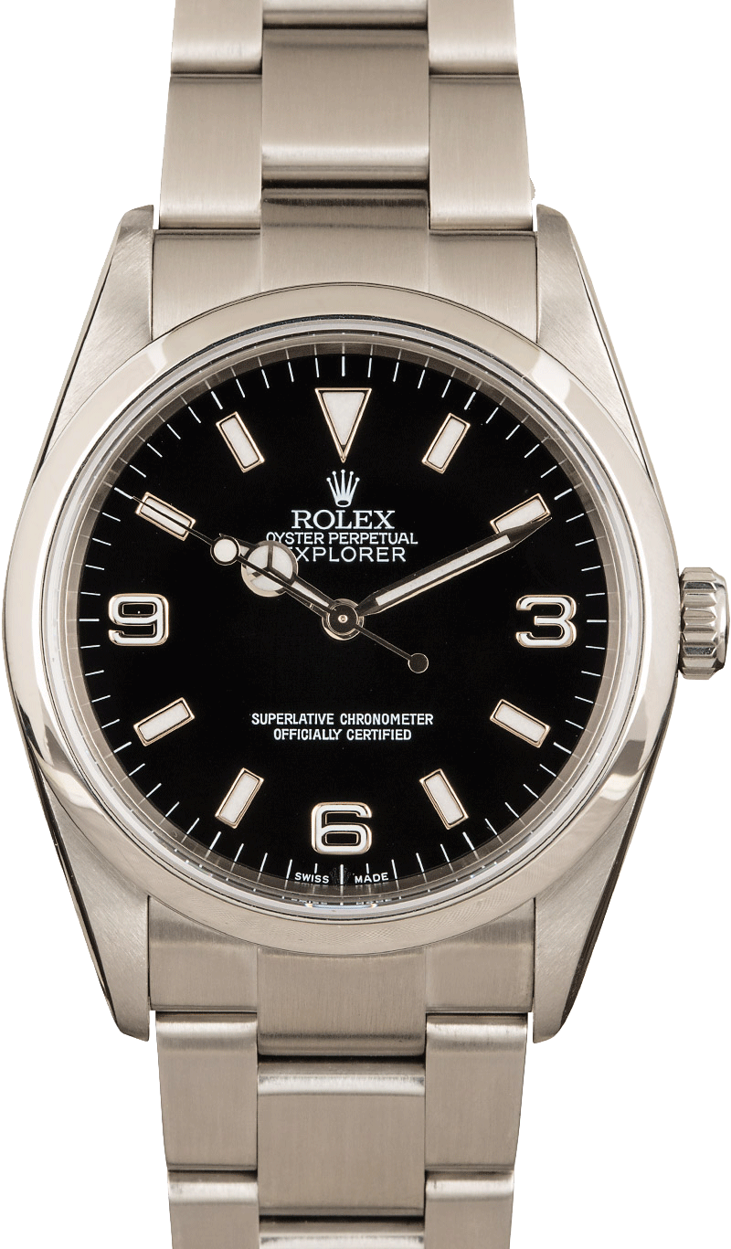 ROLEX EXPLORER 114270 BLACK DIAL (PRE-OWNED)